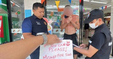 British man arrested for begging on Koh Phangan island